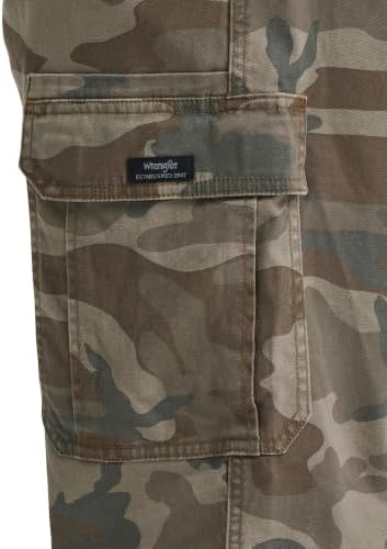 Wrangler Authentics Men's Relaxed Fit Stretch Cargo Pant