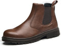 Steel Toe Boots for Men & Women,Slip On Work Boots for Construction