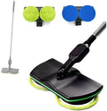 Electric Floor Mop,Floor Cleaner Machine with 2 Microfiber Pads and 2 Polisher Pads,Cordless Floor Cleaning Spin Mop Polisher Scrubber for Home Hardwood Tile PVC Floor,135CM