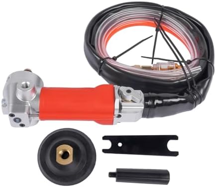 4" Air Wet Stone Polisher 5500 RPM Pneumatic Grinder Rear Exhaust