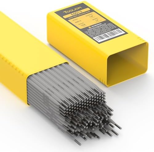 TOOLIOM E6013 Welding Rod Carbon Steel Stick Electrodes, 1/8" 10LB