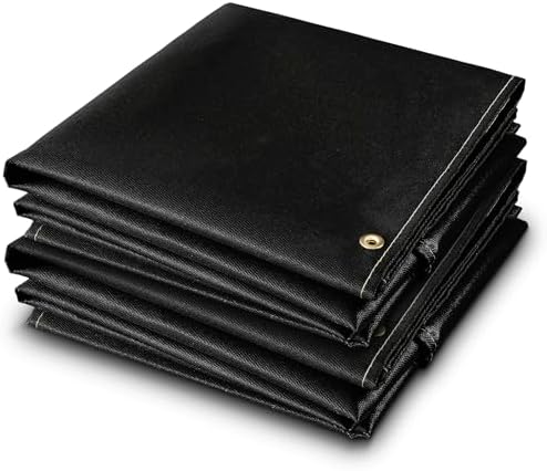YESWELDER Silicone Coating Fiberglass Welding Blanket 4 x 6ft