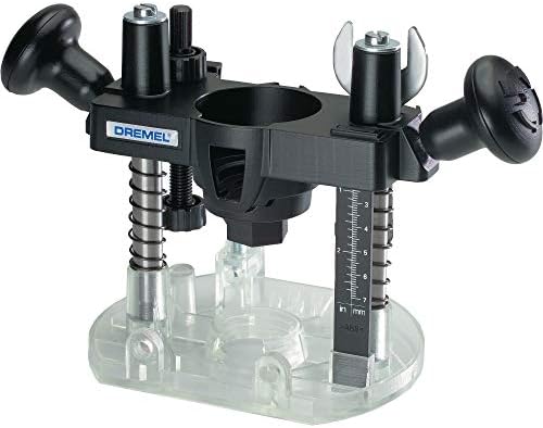 Dremel 4300-9/64 Rotary Tool Kit with Flex Shaft- 9 Attachments & 64 Accessories- Engraver, Router, Sander, and Polisher & 335-01 Rotary Tool Plunge Router Attachment – Perfect for Wood