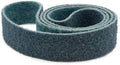 Red Label Abrasives 1 X 30 Inch Non Woven Surface Conditioning Sanding Belts for Knife Makers and Metal Fabricators - Blue Fine Grit Sand Paper - 3 Pack