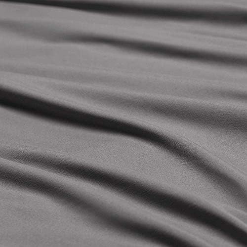 1000 Thread Count TWIN Size Egyptian 3pc Bed Sheet Set, Deep Pocket, GRAY