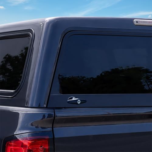 RecPro Truck Cap Lock T-311 Topper Window T Handle for LEER A.R.E. Bauer K127 Key | Tonneau Cap Cover Lock T-311 T-Handle for LEER Century Bauer K127 Cylinder Key (1 Pack)