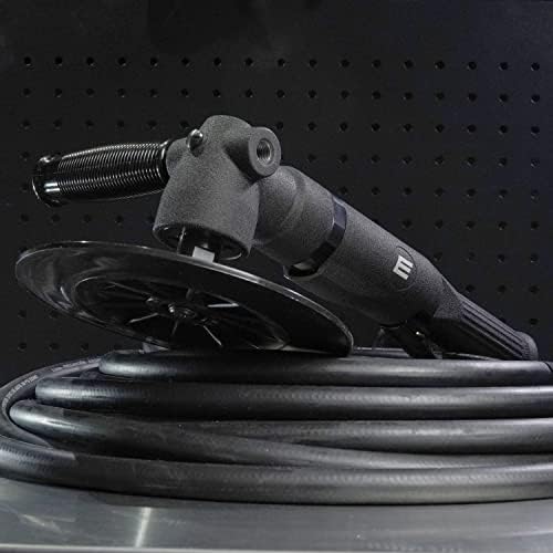 EMAX 7" Air Angle Sander, Soft-Touch 3 Finger Trigger, 5,000 Max RPM