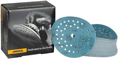 Mirka Galaxy Multifit Sandpaper 5 inch Grit 100 50 Discs