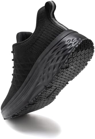 AVW Womens Non Slip Work Shoes Walking Sneakers Food Service Kitchen Shoes