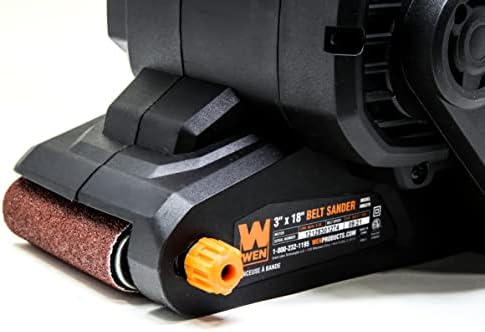 WEN HB6319 6.3-Amp 3-by-18-Inch Handheld Portable Belt Sander