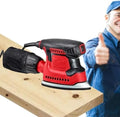Electric Sander Compatible with Bauer Heavy Duty 1.2 Amp Detail Corner Sander delivers up to 12,500 orbits per minute (OPM) - Ideal for reaching into tight corners and working on intricate details