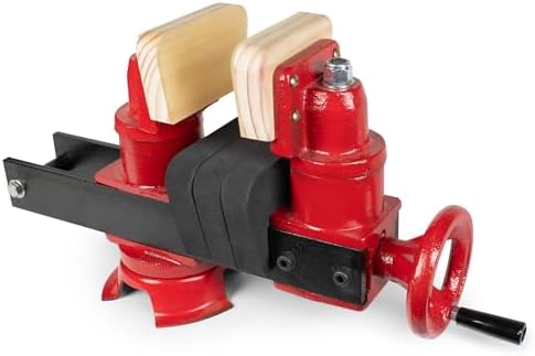 StewMac Guitar Repair Vise with Neck Protectors, 360 Degree