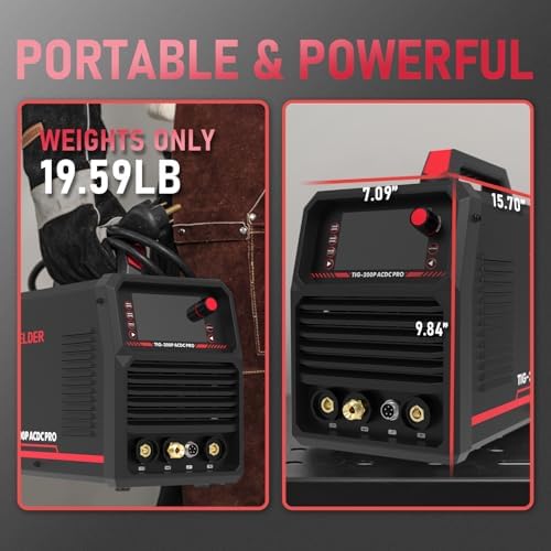 YESWELDER 200A AC/DC Aluminum Tig Welder TIG-200P ACDC TIG Welding Machine
