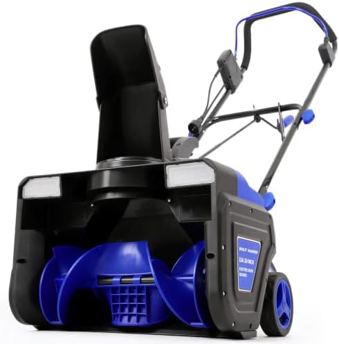 BILT HARD 20in 120V Electric Snow Blower, 15A 3300 RPM Corded Snow Thrower