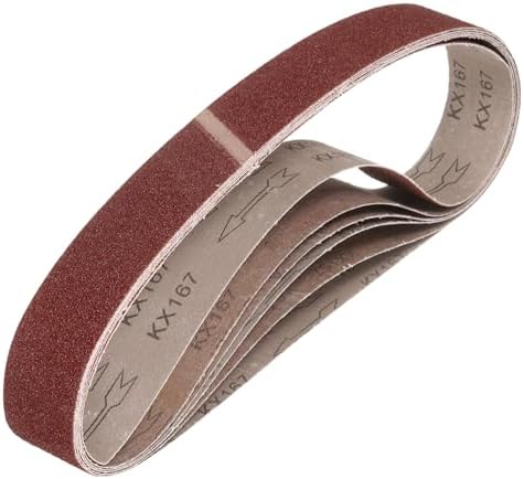 HARFINGTON 2 x 42 Inch Sanding Belts, 6 Pcs 40 Grits Aluminum Oxide