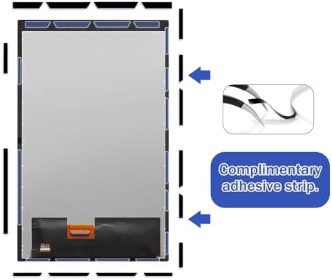 7" LCD IPS Touch Screen Repair Replacement Assembly for Steam Deck Handheld Game Console Black with Repair Tools (Antiglare Frosted Edition,Not for HD)