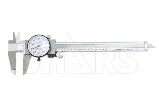 Shars 6" & 12" Dial Caliper Combo .001" Double Shock Proof Stainless NEW 303-1310 R