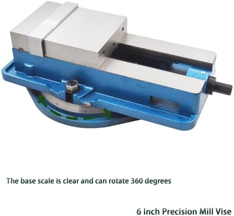 6 Inch Heavy Duty Milling Machine Vise Lengthen Accuracy Mill Vise