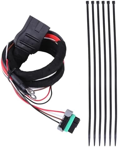 4 Pin Truck Side & Plow Side Battery Cable Wiring Harness 42014 42015 Battery Cable Set Compatible for Western Fisher Snowex V-Blade