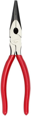New 48-22-6501 for Milwaukee 8-in.Forged Long Needle Nose Pliers Red