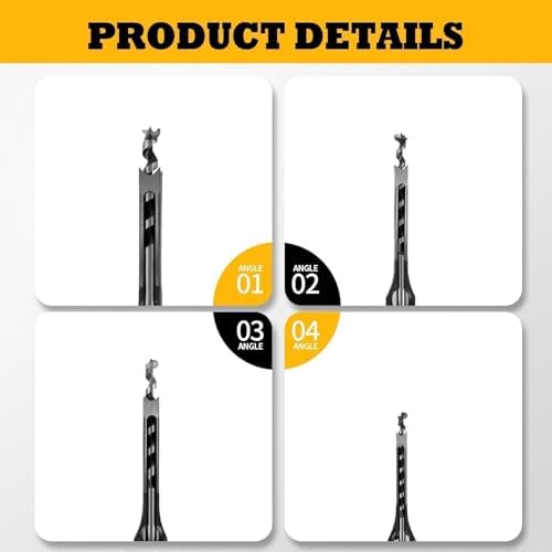 Square Hole Drill Bit 1/4" 5/16" 7/16" 1/2" 5/8" and Adapter