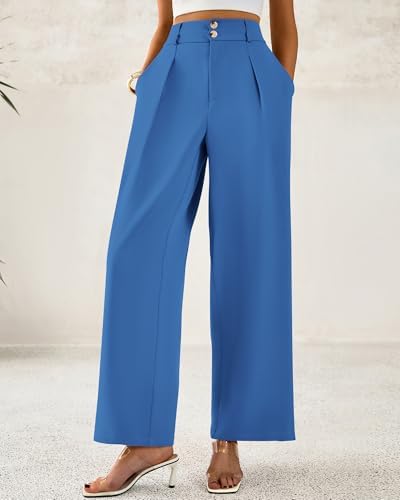 BTFBM Wide Leg Dress Pants Women Business Casual Outfits