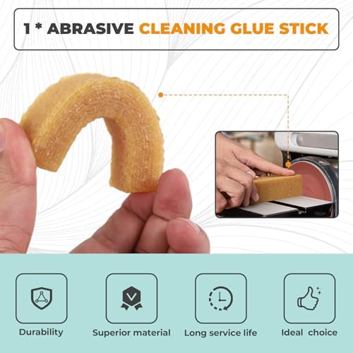 Abrasive Cleaning Glue Stick Sanding Belt Band Drum Cleaner Sandpaper Cleaning Eraser for Belt Disc Sander C
