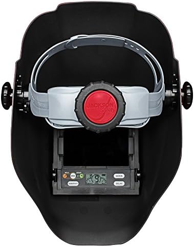Jackson Safety Ultra-Lightweight Insight Digital Variable Auto Darkening Filter Welding Helmet, Nylon, Halo X, Flaming Butterfly, Universal Size, 46109