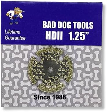 Bad Dog Tools 1.25" Endless HDII Multipurpose Cut/Grind Diamond Wheel