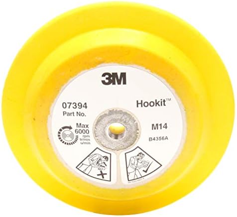 3M Hookit Disc Pad, 07394, 178 mm x 25 mm M14-2.0 Internal