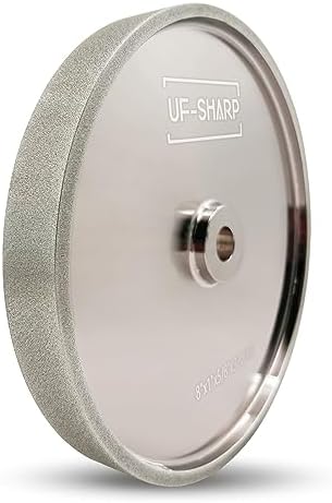 CBN Grinding Wheel 8 inch 320 Grit, 1" Wide, 5/8" Arbor