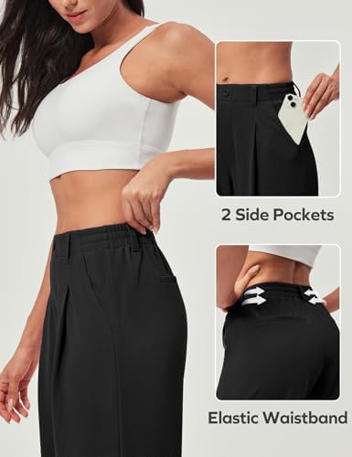 Ewedoos Wide Leg Dress Work Pants for Women Business Casual Office Outfits