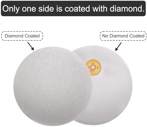 uxcell Diamond Sanding Grinding Disc, 12in (300mm) Grit 80 No Center Hole