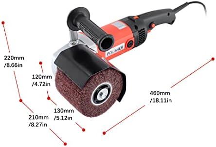 Burnishing Polishing Machine, 1400W, 8-Speed