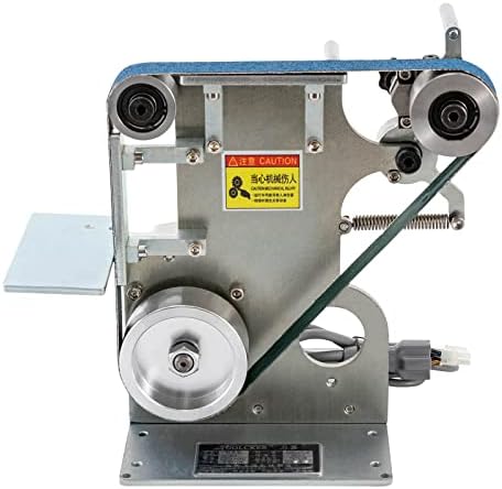 Belt Sander 550W 0.8HP Electric Belt Grinder Machine 30'' x 1'' DIY Desktop Abrasive Belt Machine 6000 RPM Vertical Horizontal Belt Polisher Sharpener Grinder Belt Machine