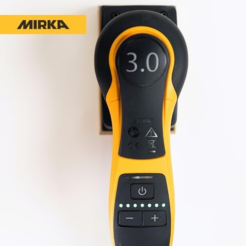 Mirka DEOS II 343X 3 x 4 inch Rectangular Electric Orbital Sander 3mm Orbit