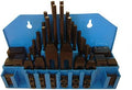 HHIP 3900-0002 58 Piece Clamping Kit (1/2 Inch T-Slot) Stud Size 3/8-16