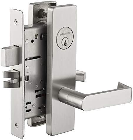Escutcheon Commercial Heavy Duty Mortise Lock Handle Set (Dormitory Function)