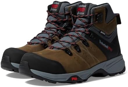 Timberland PRO Men's Switchback 6" Composite Safety Toe Puncture Resistant Waterproof
