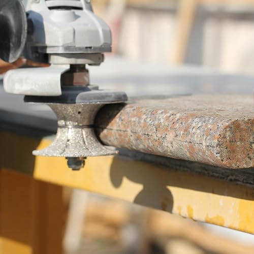 V50(2") Full Bullnose Diamond Hand Profiler/Router Bits with 5/8-11 Thread for Granite Countertop