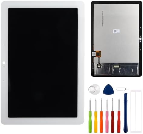 Replacement LCD Display Touch Screen Digitizer Assembly Compatible with Google Nest Hub Max 11" with Tools（White）