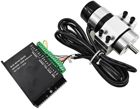 48V500W-2 Brushless Spindle 48V 500w ER11 Brushless DC Spindle Built with 57MM Clamp Bracket
