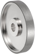 HARFINGTON Diamond Lapidary Wheel 6 Inch x 1 Inch Arbor Hole 320 Grit Grinding Wheels for Stone, Marble, Glass, Ceramics, Crystal, Carbide, Steel