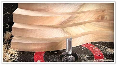 Amana Tool 45368 Carbide Tipped Flush Trim Plunge Template Router Bit 1-1/2 Dia x 1-3/4 Inch x 1/2 Shank with Upper Ball Bearing