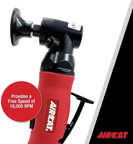 AIRCAT 6281 .75 HP Angle Disc Sander with Spindle Lock, 18,000 RPM