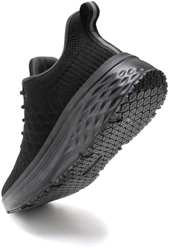 AVW Womens Non Slip Work Shoes Walking Sneakers Food Service Kitchen Shoes