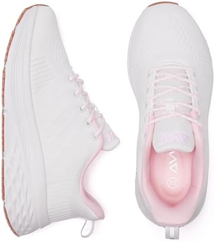 AVW Womens Non Slip Work Shoes Walking Sneakers Food Service Kitchen Shoes