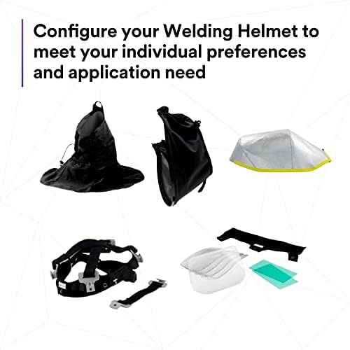 3M Adflo Powered Air Purifying Respirator HE System w 3M Speedglas Welding Helmet 9100 MP, 37-1101-30iSW