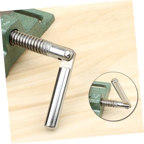5 Inch Drill Press Vise Bench Clamp Cast Iron Table Vise Small Workholding Device for Woodworking and Milling