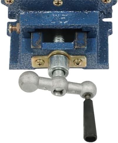 5 Inch Cross Slide Drill Press Vise 2 Way X-Y Heavy Duty Clamp Machine Cross Slide Vise Fit for Clamping Workpiece Processing